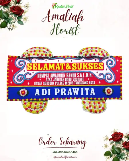 Papan Bunga Ucapan Selamat Harapan Baru