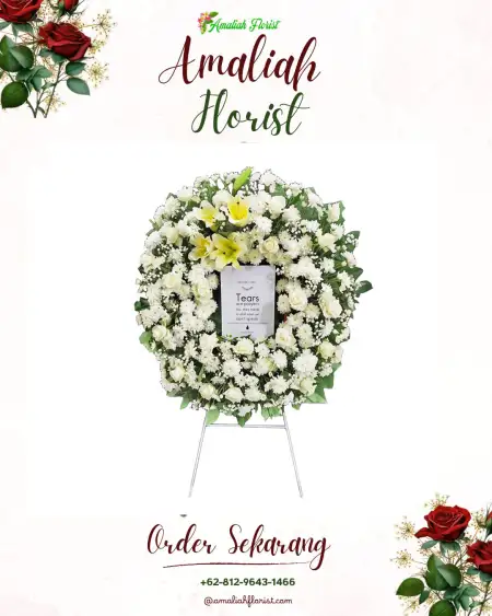 Krans Bunga Duka Harapan Baru